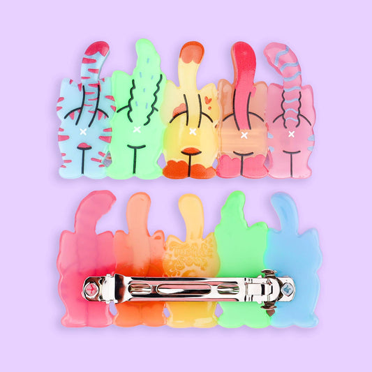Cat Butts Hair Clip Set