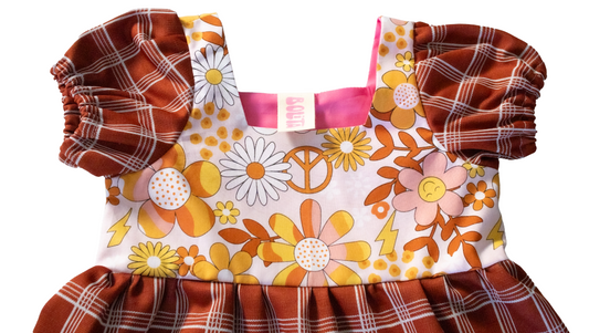 Bolita Sophia Pattern-Play Dress - Flower Power
