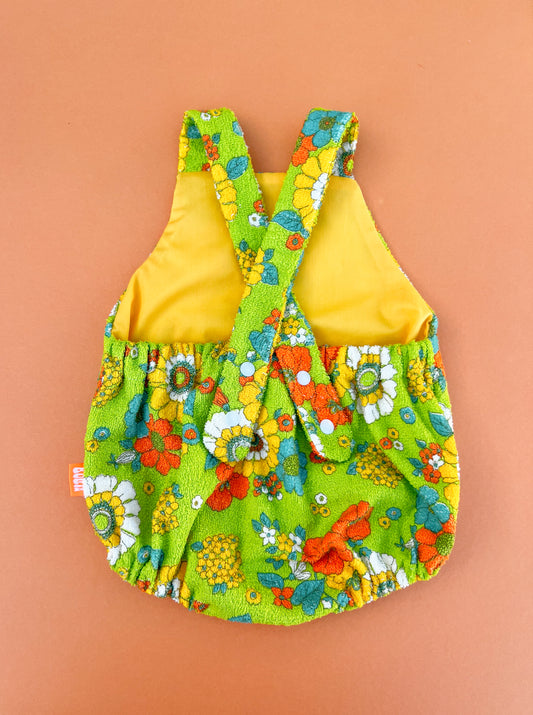 Bolita Terry Romper - Surf’s up