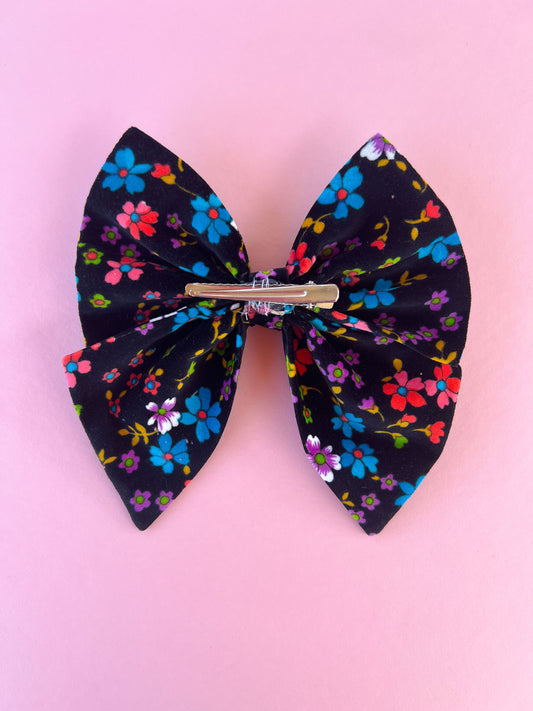 Bolita Bow - Black Velvet