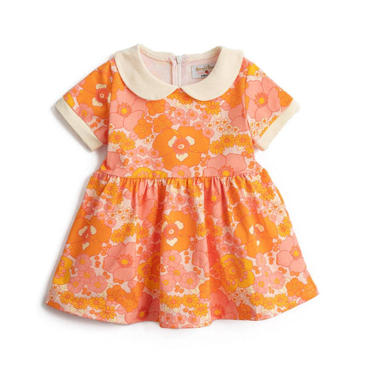 Girls' Mod Collar Dress