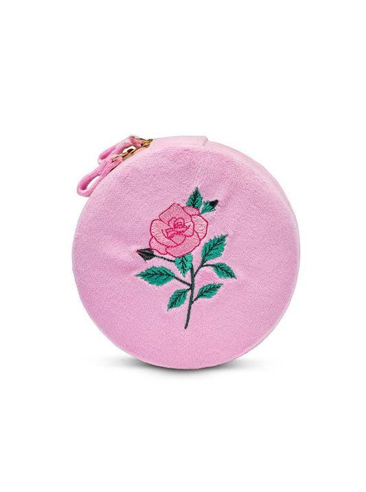 Rose Jewelry Zip Organizer
