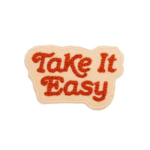 Take It Easy - Sew on Patch