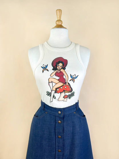 Mush Mama Rib Racer Tank