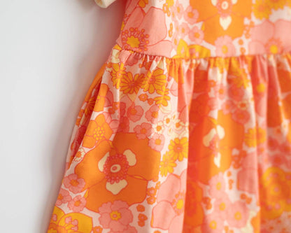 Girls' Mod Collar Dress