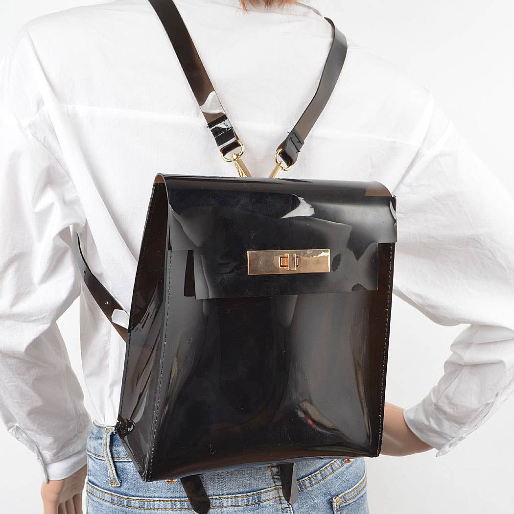 Fancy Clear Backpack