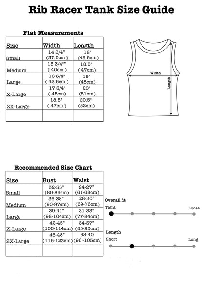 Mush Mama Rib Racer Tank