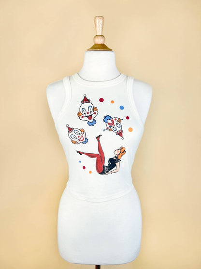 Boppin’ Big Top Rib Racer Tank