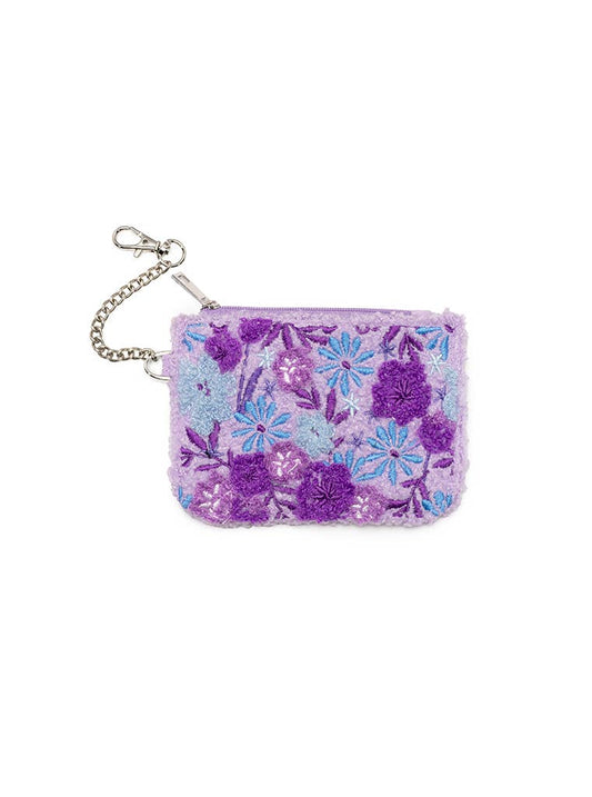 Blooming Flowers - Keychain Pouch