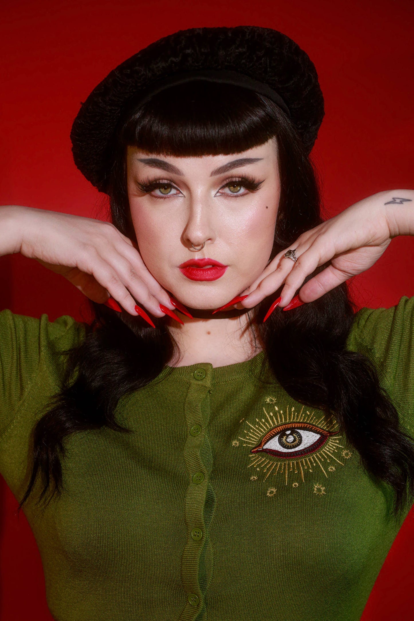 Third Eye Plus Size Cardigan