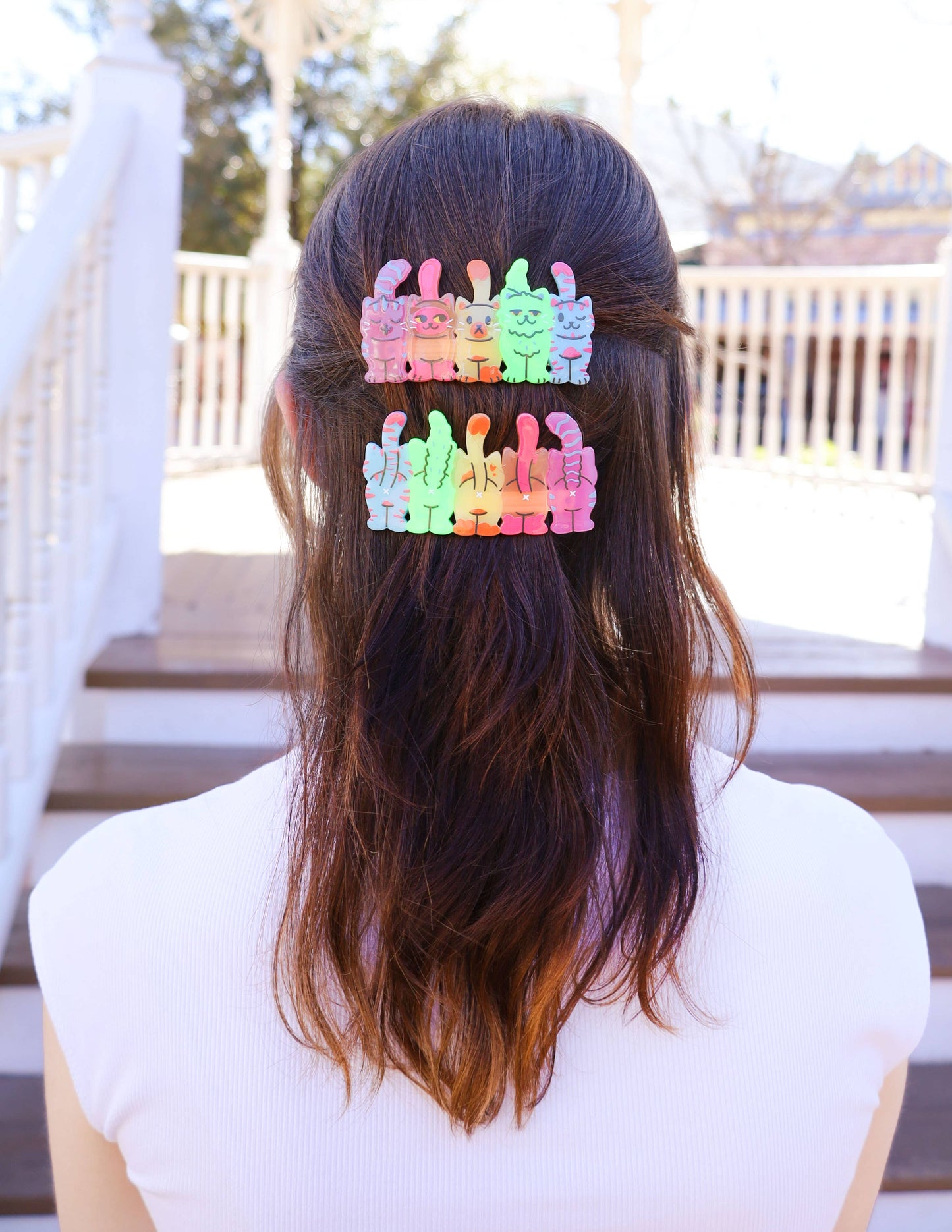 Cat Butts Hair Clip Set