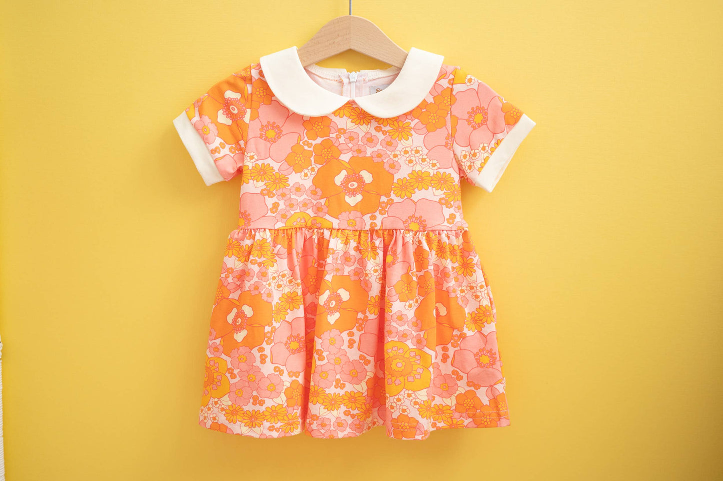 Girls' Mod Collar Dress