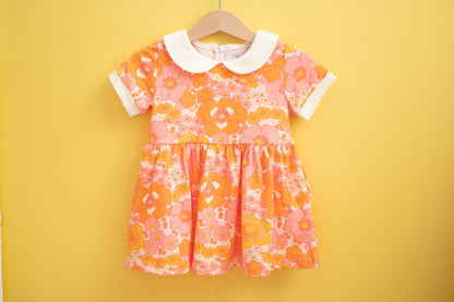 Girls' Mod Collar Dress