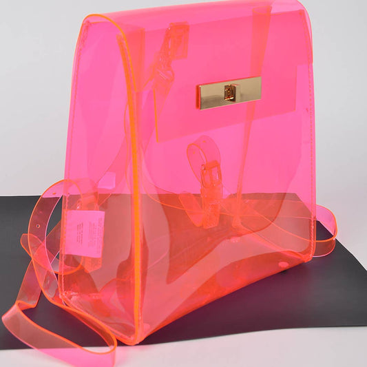 Fancy Clear Backpack
