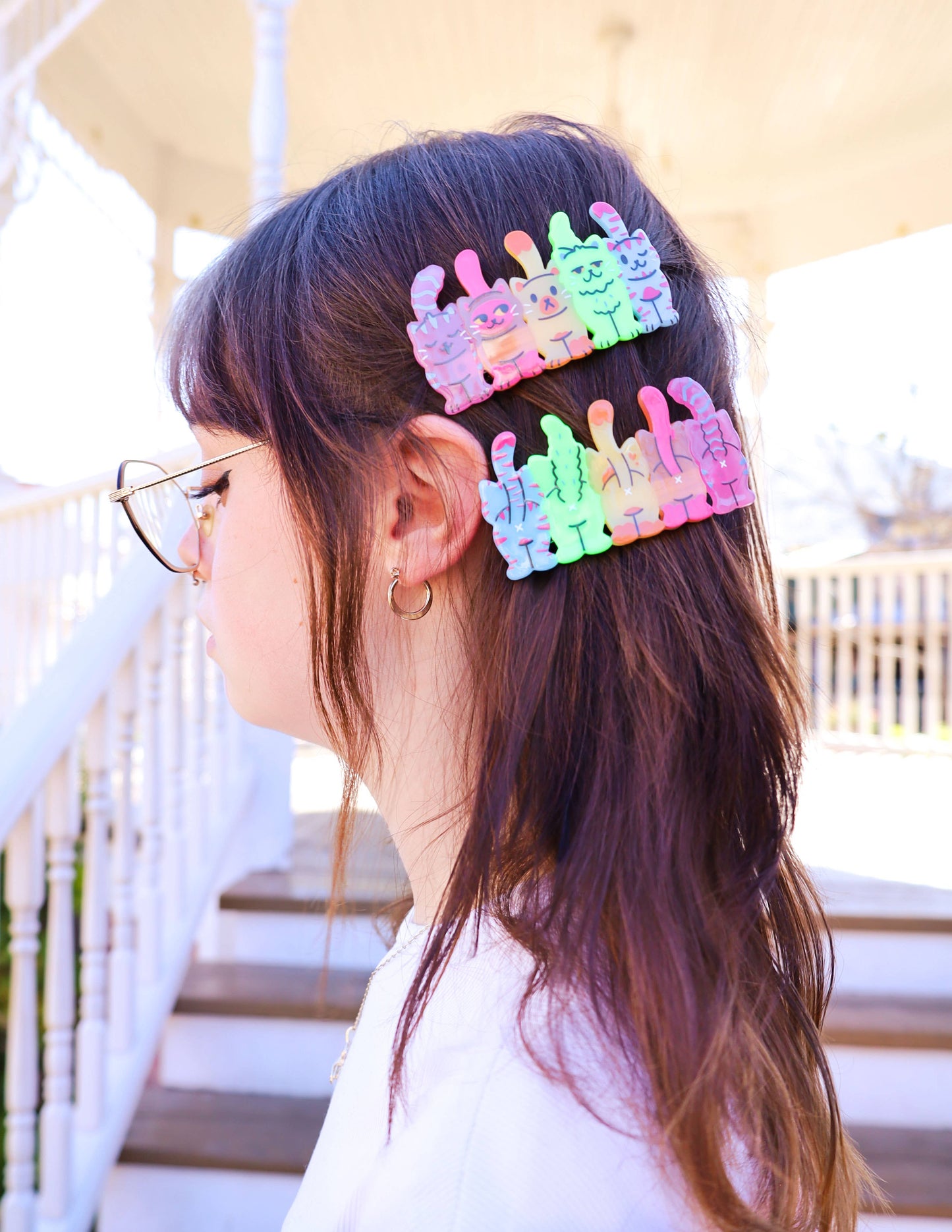 Cat Butts Hair Clip Set