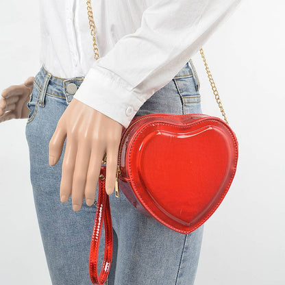 Heart Shape Crossbody Bag