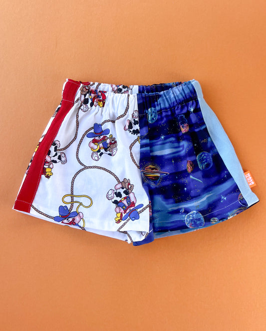 Bolita Pattern-Play Shorts – Space Cowboy