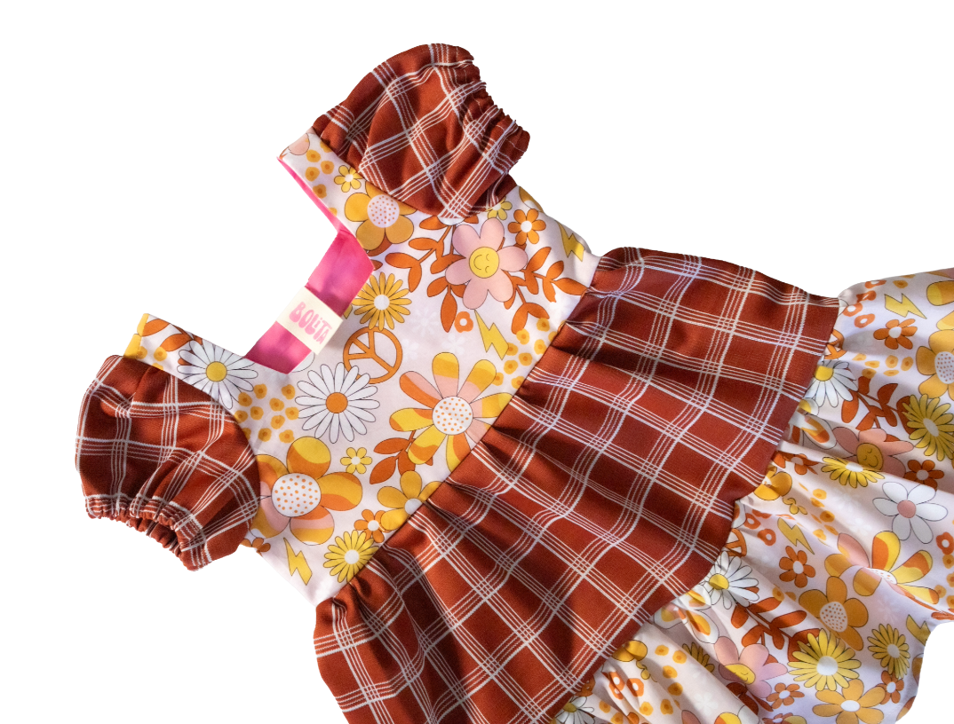 Bolita Sophia Pattern-Play Dress - Flower Power