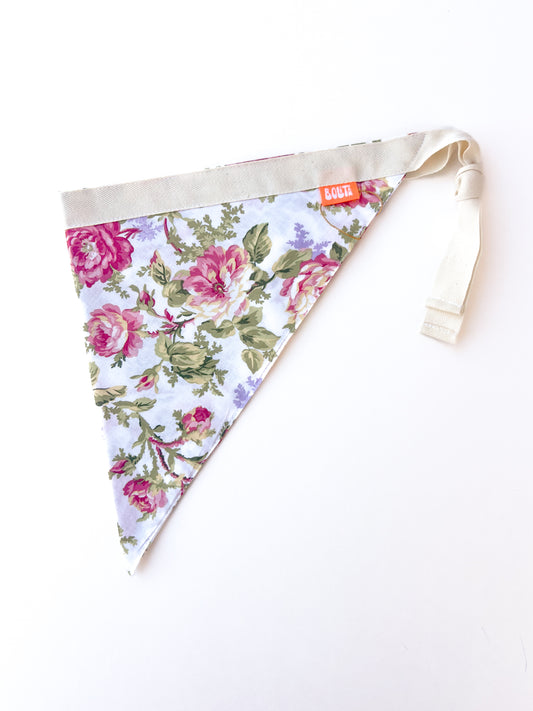 Bolita Triangle Head Scarf - Tea Party Floral