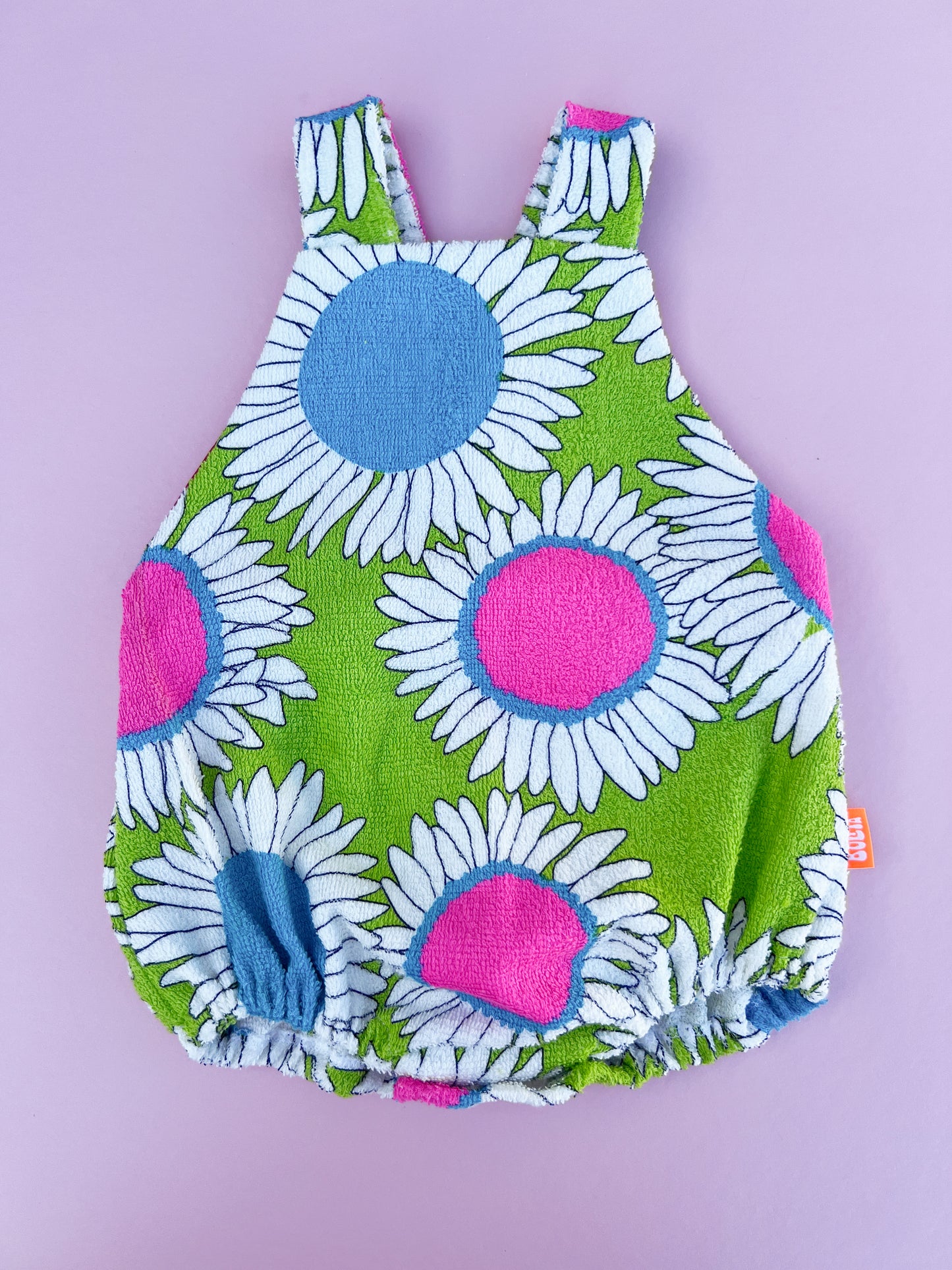 Bolita Terry Romper - Sandcastles