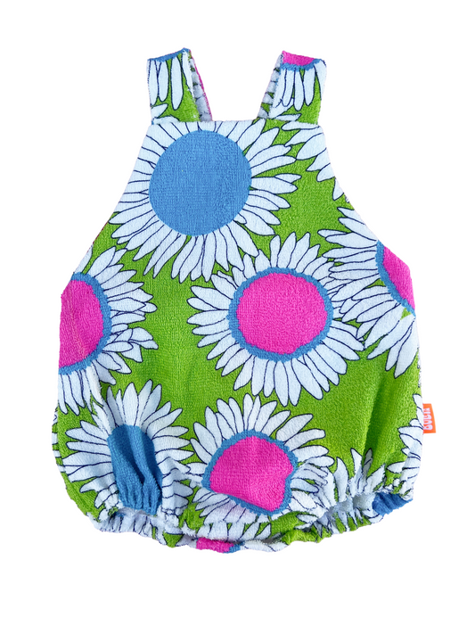 Bolita Terry Romper - Sandcastles