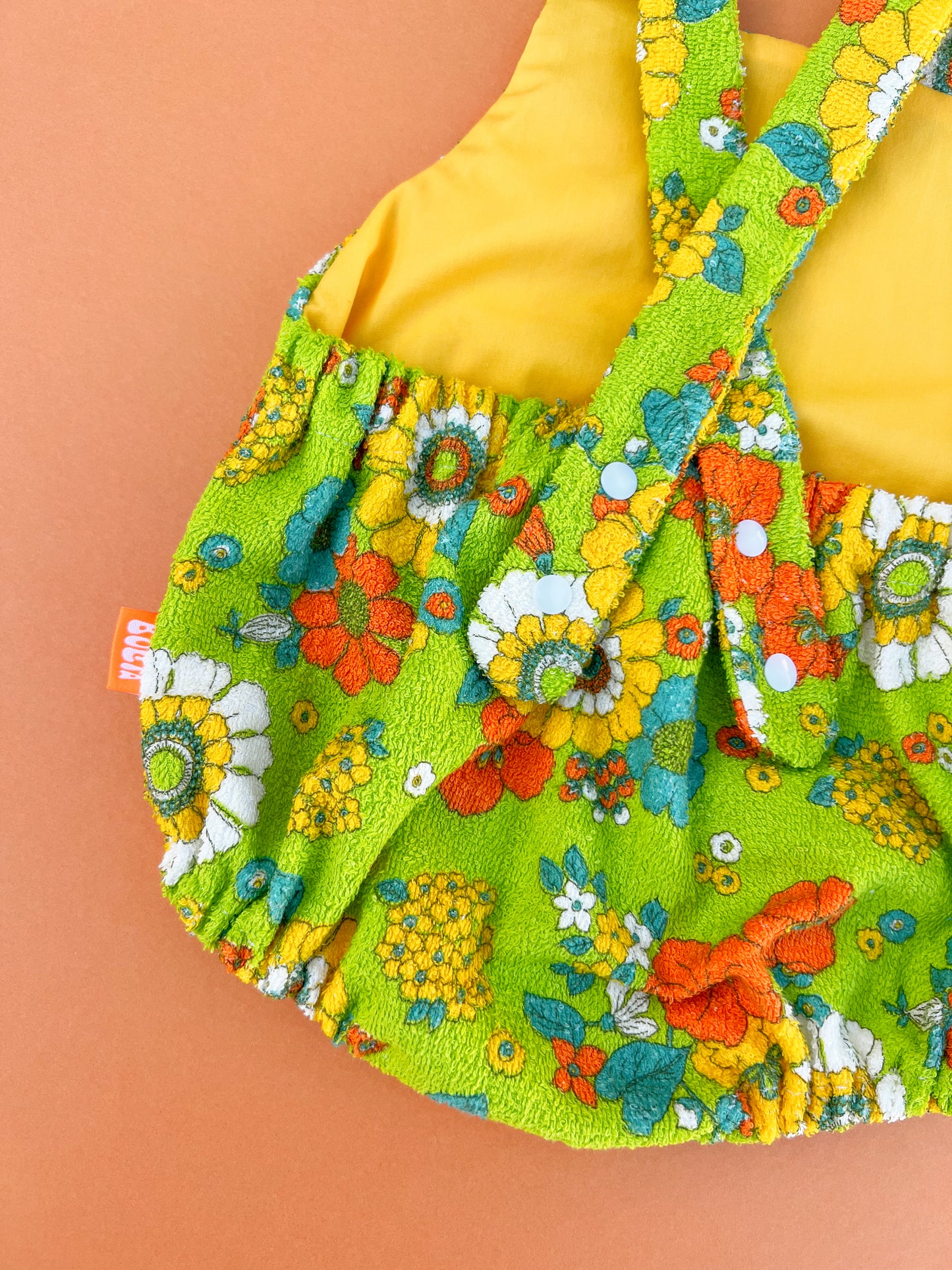 Bolita Terry Romper - Surf’s up