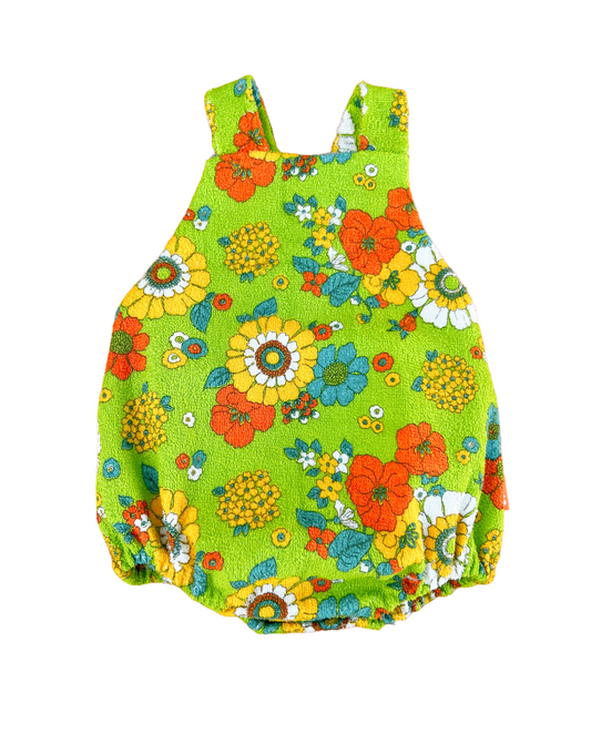 Bolita Terry Romper - Surf’s up