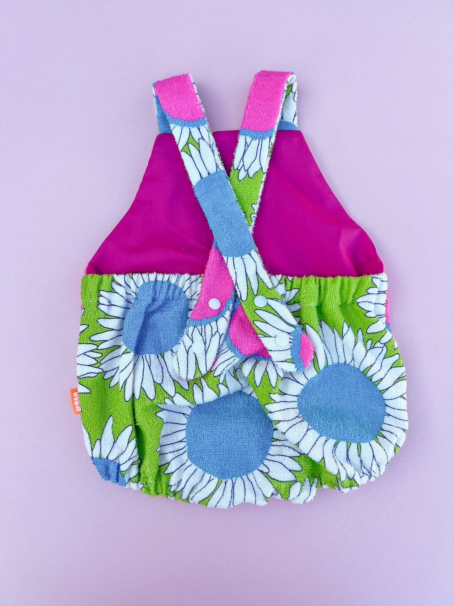 Bolita Terry Romper - Sandcastles