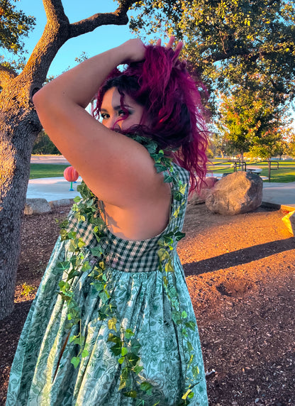 Bolita Pattern-Play Dress - Poison Ivy