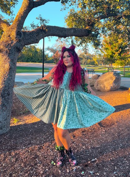 Bolita Pattern-Play Dress - Poison Ivy