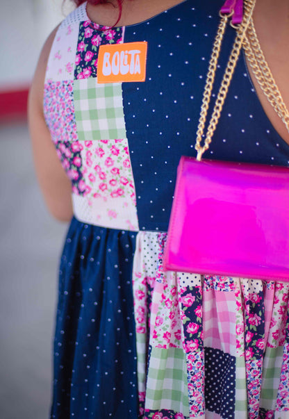 Bolita Pattern-Play Dress - Rosita