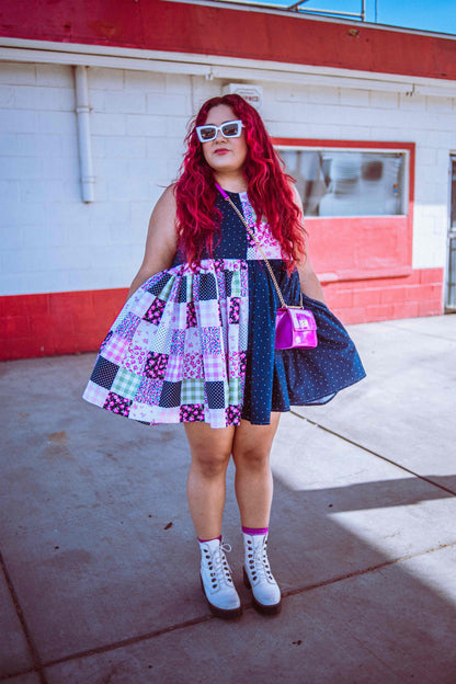 Bolita Pattern-Play Dress - Rosita