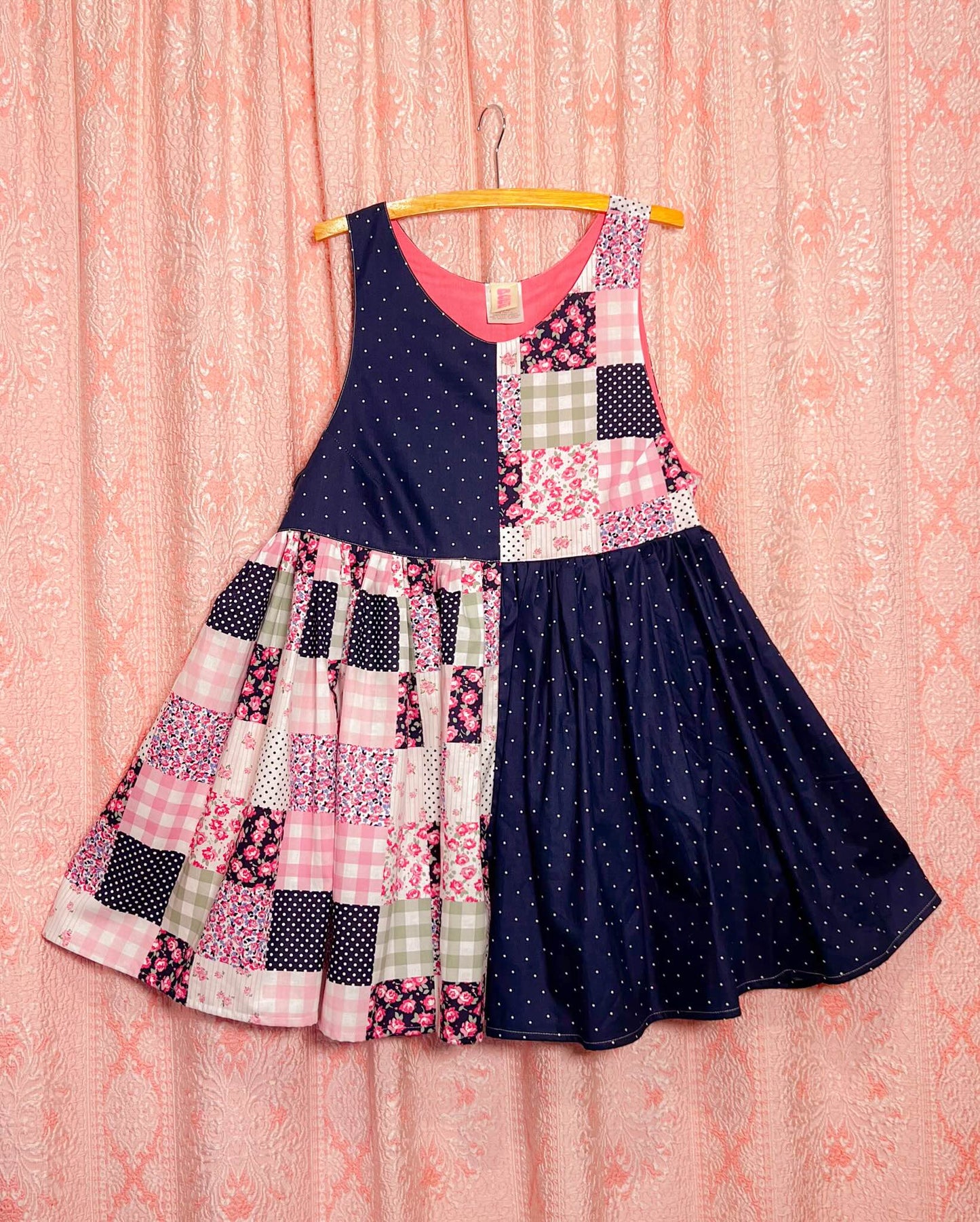 Bolita Pattern-Play Dress - Rosita
