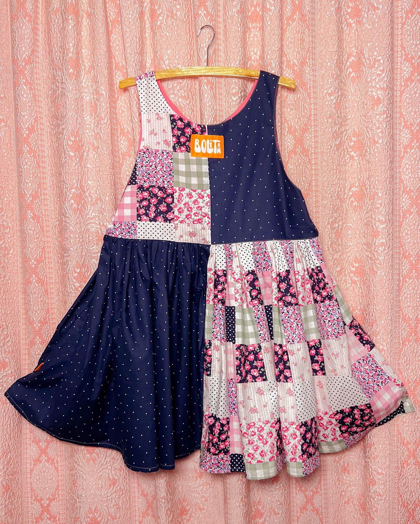 Bolita Pattern-Play Dress - Rosita