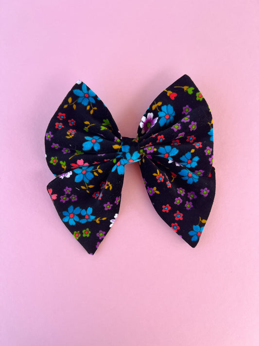 Bolita Bow - Black Velvet