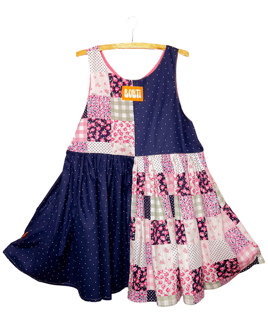 Bolita Pattern-Play Dress - Rosita
