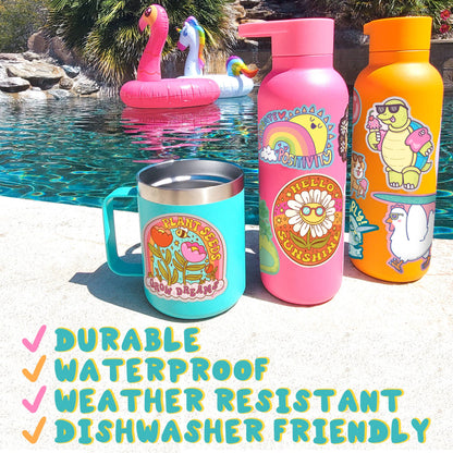 One More Chapter Fairy Tale Water Bottle Vinyl Sticker